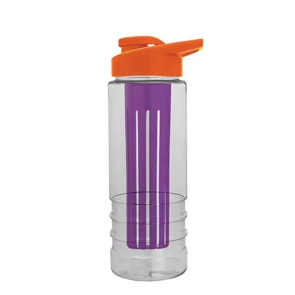 Salute Infuser - 24 oz. Bottle with Drink-Thru Lid... from ASI 40480 Koozie Group