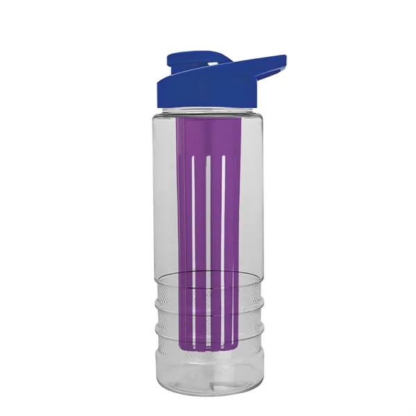 Salute Infuser - 24 oz. Bottle with Drink-Thru Lid... from ASI 40480 Koozie Group