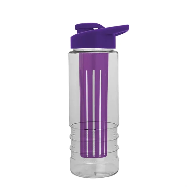 Salute Infuser - 24 oz. Bottle with Drink-Thru Lid... from ASI 40480 Koozie Group