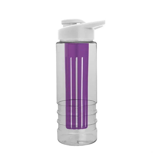 Salute Infuser - 24 oz. Bottle with Drink-Thru Lid... from ASI 40480 Koozie Group