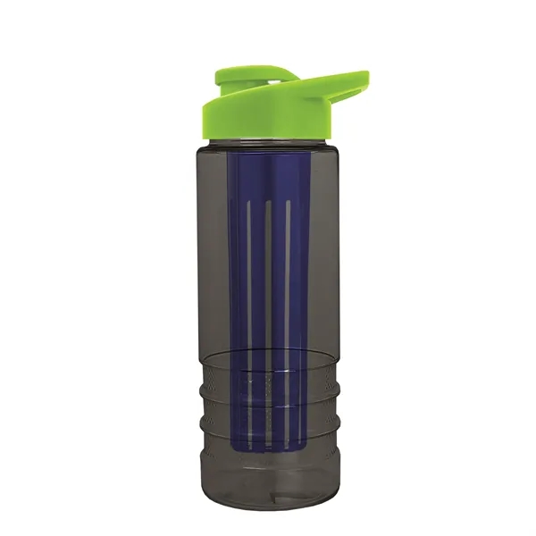 Salute Infuser - 24 oz. Bottle with Drink-Thru Lid... from ASI 40480 Koozie Group