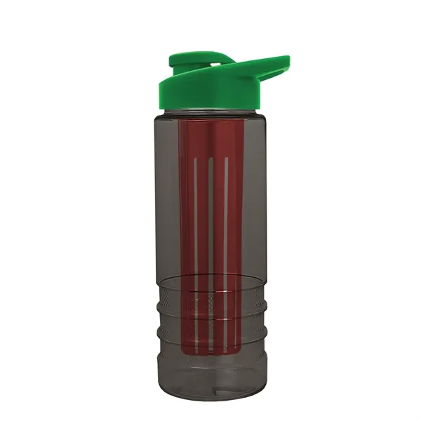 Salute Infuser - 24 oz. Bottle with Drink-Thru Lid... from ASI 40480 Koozie Group