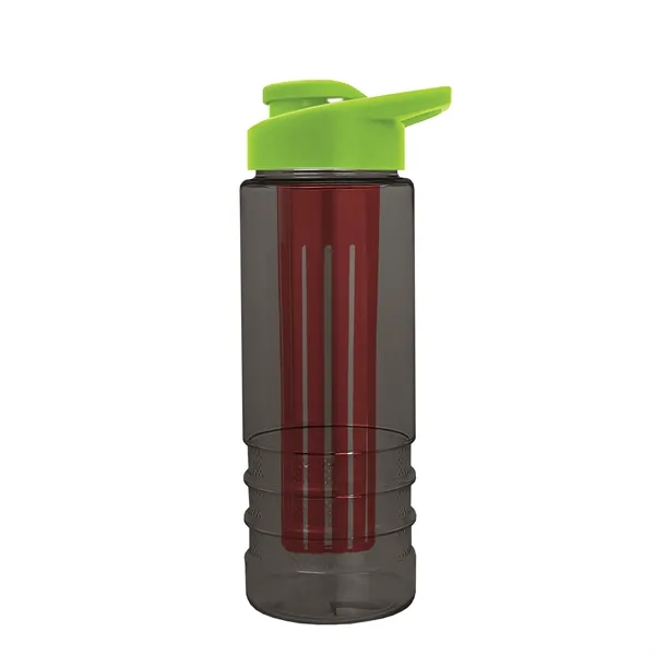 Salute Infuser - 24 oz. Bottle with Drink-Thru Lid... from ASI 40480 Koozie Group