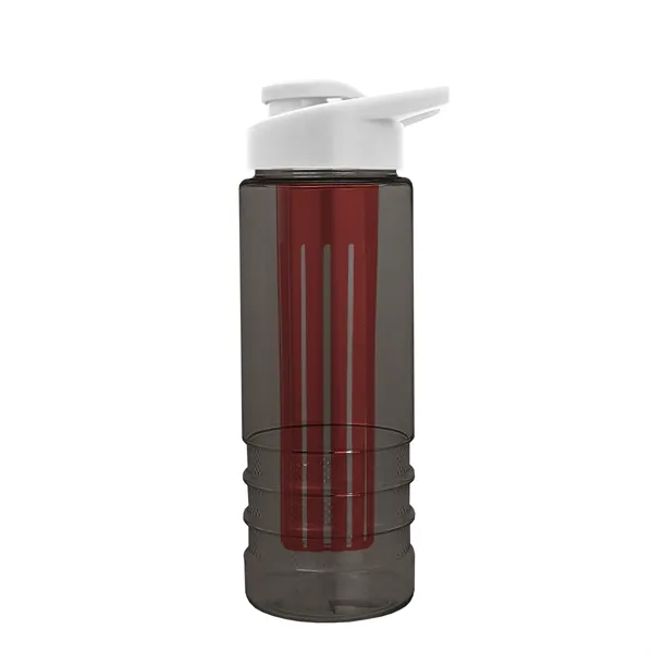 Salute Infuser - 24 oz. Bottle with Drink-Thru Lid... from ASI 40480 Koozie Group