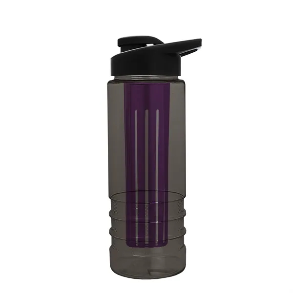Salute Infuser - 24 oz. Bottle with Drink-Thru Lid... from ASI 40480 Koozie Group