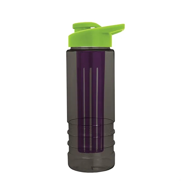 Salute Infuser - 24 oz. Bottle with Drink-Thru Lid... from ASI 40480 Koozie Group