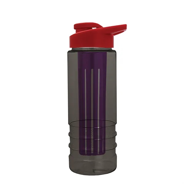 Salute Infuser - 24 oz. Bottle with Drink-Thru Lid... from ASI 40480 Koozie Group