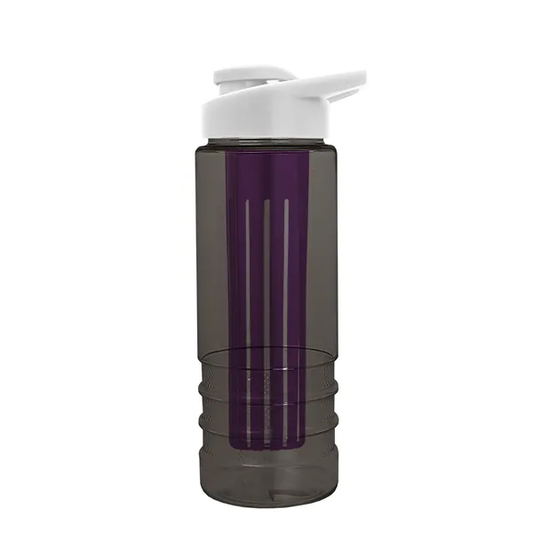 Salute Infuser - 24 oz. Bottle with Drink-Thru Lid... from ASI 40480 Koozie Group