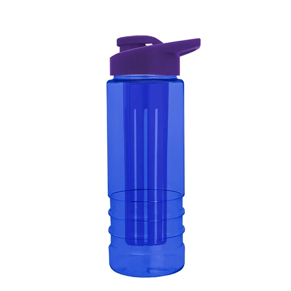 Salute Infuser - 24 oz. Bottle with Drink-Thru Lid... from ASI 40480 Koozie Group