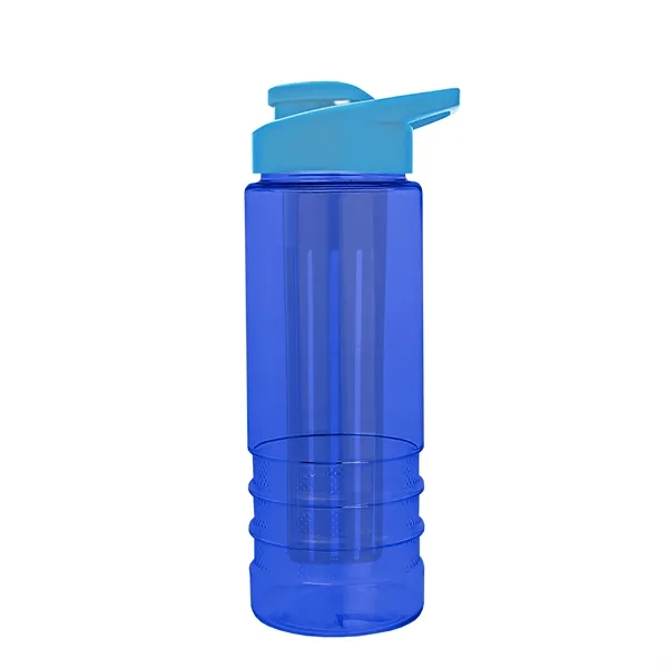 Salute Infuser - 24 oz. Bottle with Drink-Thru Lid... from ASI 40480 Koozie Group