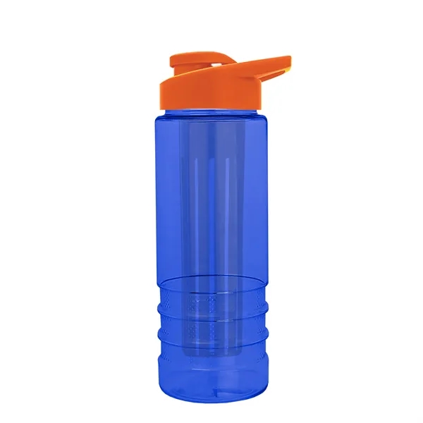 Salute Infuser - 24 oz. Bottle with Drink-Thru Lid... from ASI 40480 Koozie Group