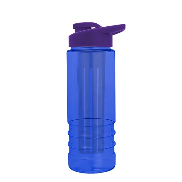 Salute Infuser - 24 oz. Bottle with Drink-Thru Lid... from ASI 40480 Koozie Group