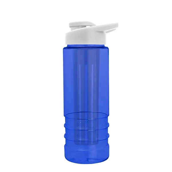 Salute Infuser - 24 oz. Bottle with Drink-Thru Lid... from ASI 40480 Koozie Group
