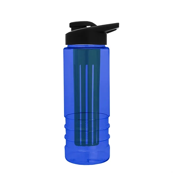 Salute Infuser - 24 oz. Bottle with Drink-Thru Lid... from ASI 40480 Koozie Group