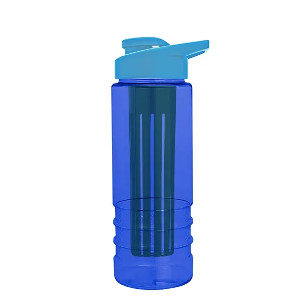 Salute Infuser - 24 oz. Bottle with Drink-Thru Lid... from ASI 40480 Koozie Group