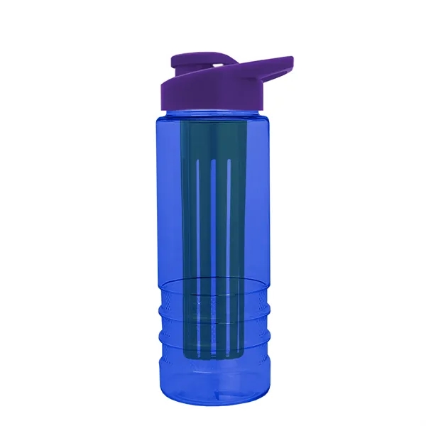 Salute Infuser - 24 oz. Bottle with Drink-Thru Lid... from ASI 40480 Koozie Group