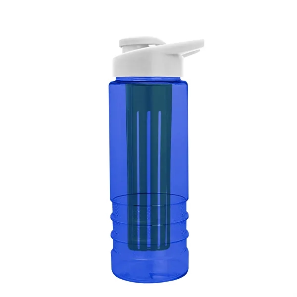 Salute Infuser - 24 oz. Bottle with Drink-Thru Lid... from ASI 40480 Koozie Group