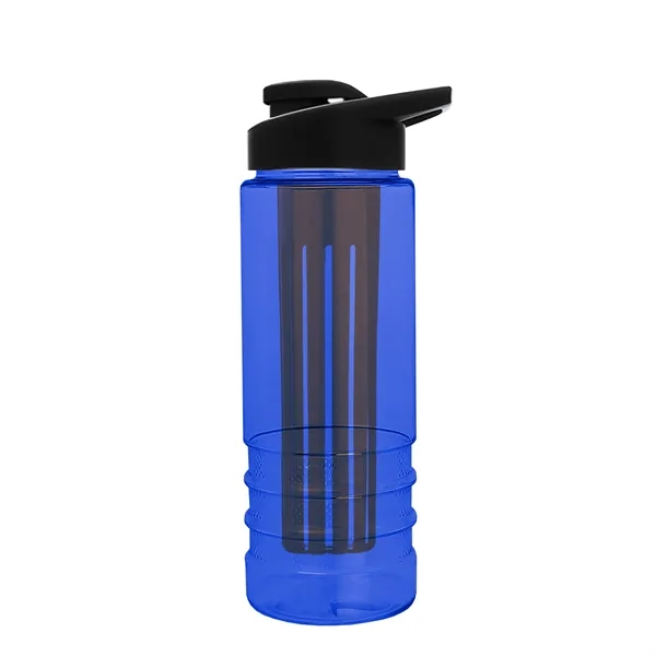 Salute Infuser - 24 oz. Bottle with Drink-Thru Lid... from ASI 40480 Koozie Group