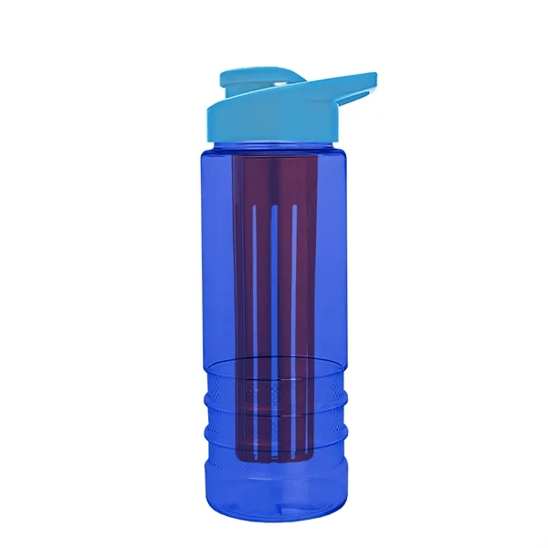 Salute Infuser - 24 oz. Bottle with Drink-Thru Lid... from ASI 40480 Koozie Group