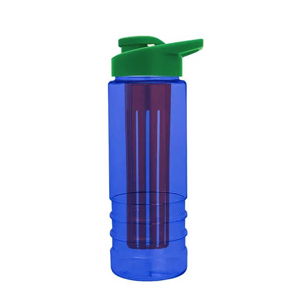 Salute Infuser - 24 oz. Bottle with Drink-Thru Lid... from ASI 40480 Koozie Group
