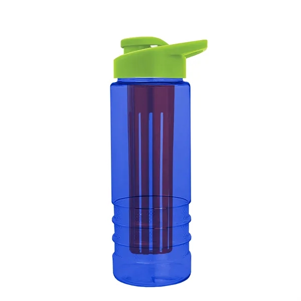 Salute Infuser - 24 oz. Bottle with Drink-Thru Lid... from ASI 40480 Koozie Group