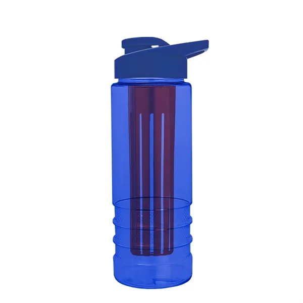 Salute Infuser - 24 oz. Bottle with Drink-Thru Lid... from ASI 40480 Koozie Group