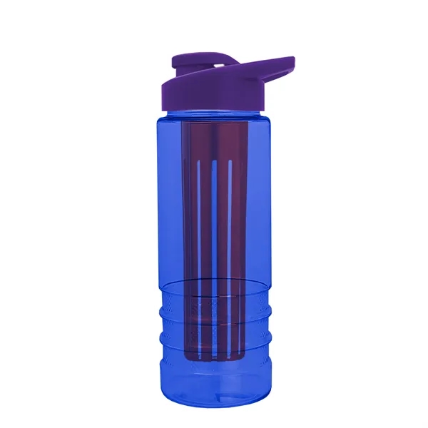 Salute Infuser - 24 oz. Bottle with Drink-Thru Lid... from ASI 40480 Koozie Group