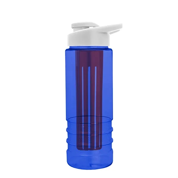 Salute Infuser - 24 oz. Bottle with Drink-Thru Lid... from ASI 40480 Koozie Group