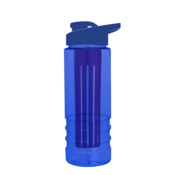 Salute Infuser - 24 oz. Bottle with Drink-Thru Lid... from ASI 40480 Koozie Group