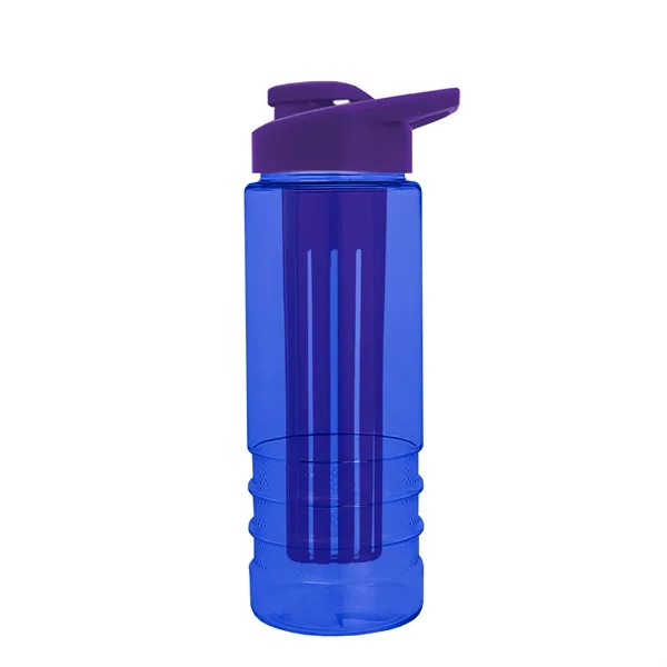Salute Infuser - 24 oz. Bottle with Drink-Thru Lid... from ASI 40480 Koozie Group