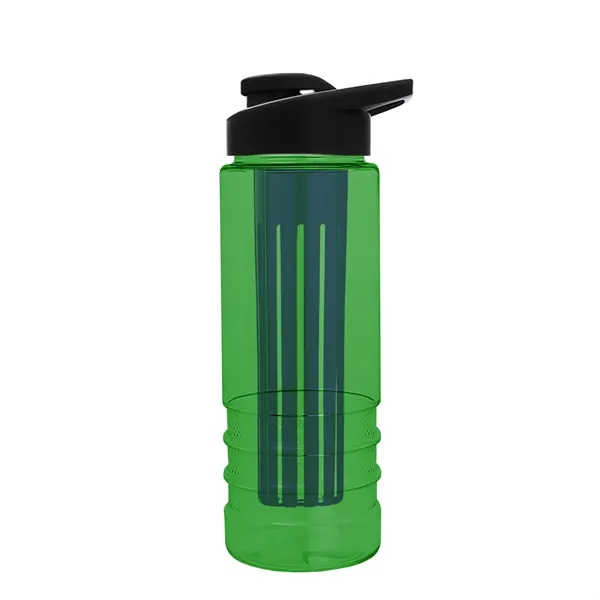 Salute Infuser - 24 oz. Bottle with Drink-Thru Lid... from ASI 40480 Koozie Group