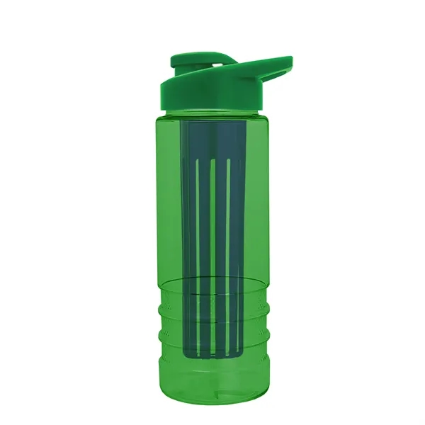 Salute Infuser - 24 oz. Bottle with Drink-Thru Lid... from ASI 40480 Koozie Group