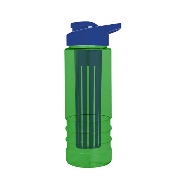Salute Infuser - 24 oz. Bottle with Drink-Thru Lid... from ASI 40480 Koozie Group