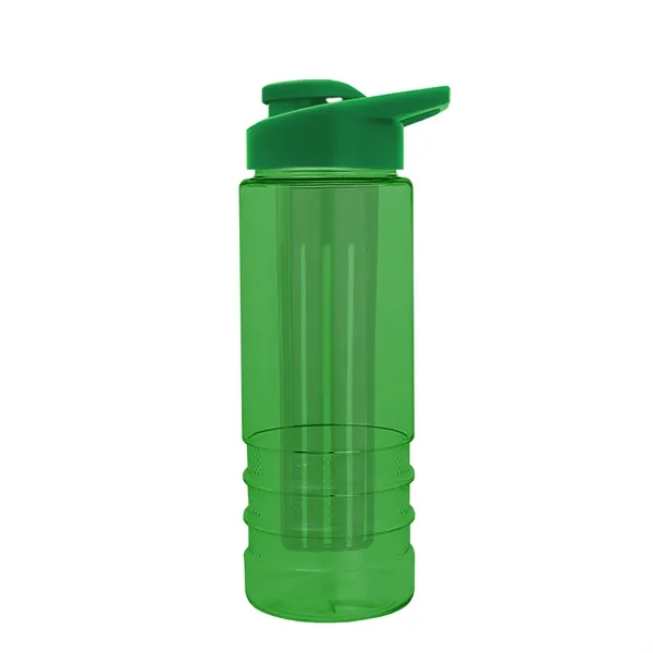 Salute Infuser - 24 oz. Bottle with Drink-Thru Lid... from ASI 40480 Koozie Group