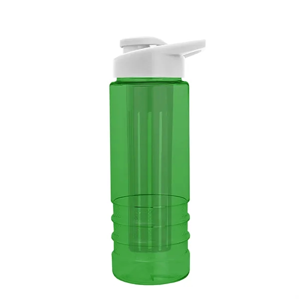 Salute Infuser - 24 oz. Bottle with Drink-Thru Lid... from ASI 40480 Koozie Group
