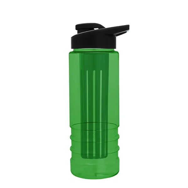 Salute Infuser - 24 oz. Bottle with Drink-Thru Lid... from ASI 40480 Koozie Group