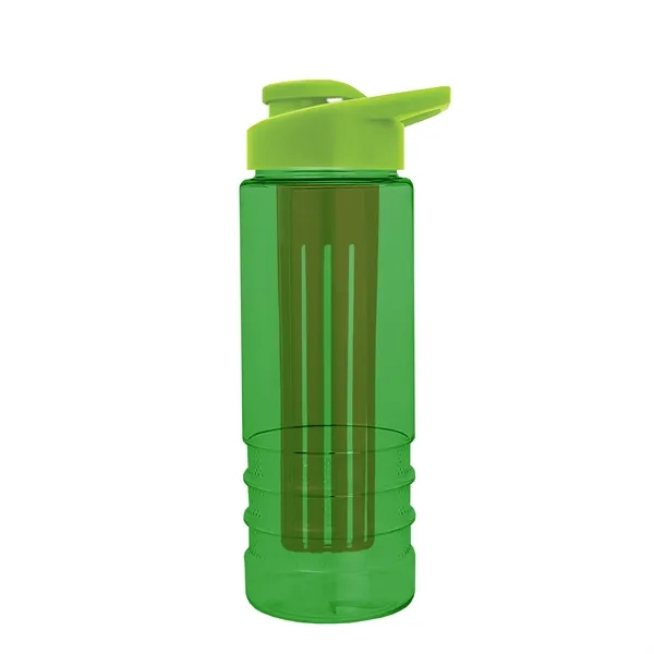 Salute Infuser - 24 oz. Bottle with Drink-Thru Lid... from ASI 40480 Koozie Group