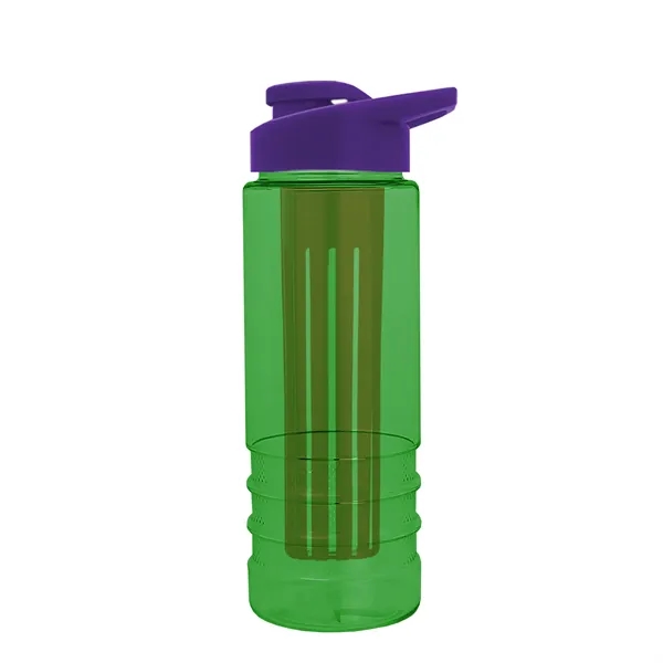Salute Infuser - 24 oz. Bottle with Drink-Thru Lid... from ASI 40480 Koozie Group