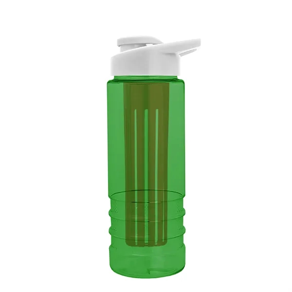 Salute Infuser - 24 oz. Bottle with Drink-Thru Lid... from ASI 40480 Koozie Group