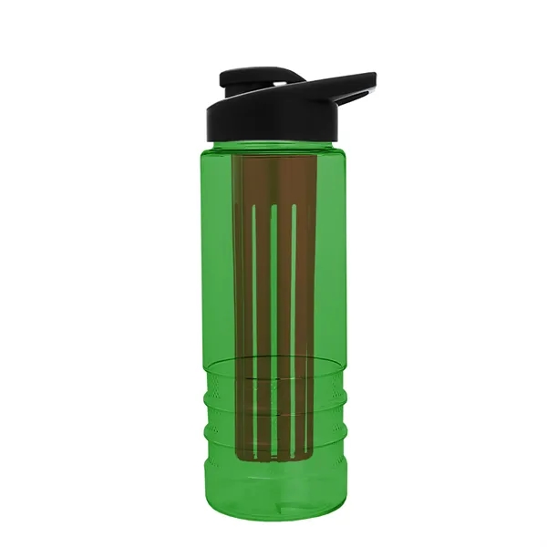 Salute Infuser - 24 oz. Bottle with Drink-Thru Lid... from ASI 40480 Koozie Group