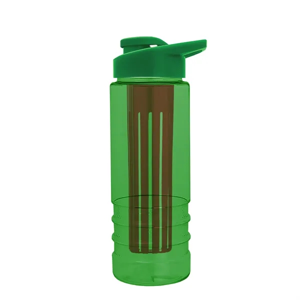Salute Infuser - 24 oz. Bottle with Drink-Thru Lid... from ASI 40480 Koozie Group