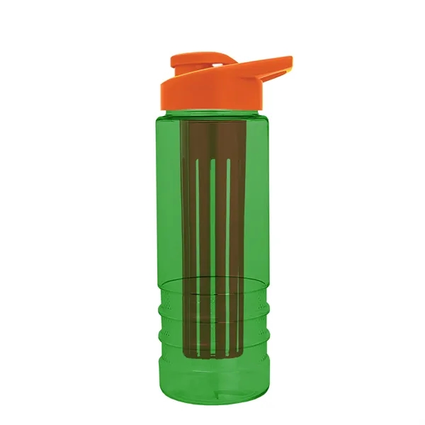 Salute Infuser - 24 oz. Bottle with Drink-Thru Lid... from ASI 40480 Koozie Group