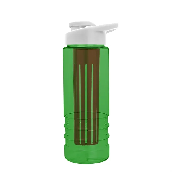 Salute Infuser - 24 oz. Bottle with Drink-Thru Lid... from ASI 40480 Koozie Group