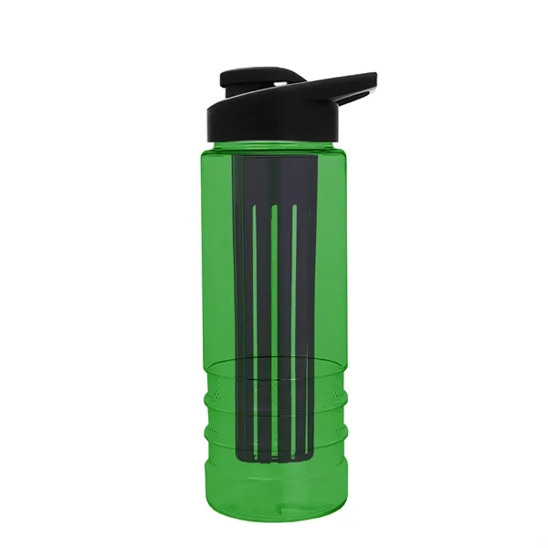 Salute Infuser - 24 oz. Bottle with Drink-Thru Lid... from ASI 40480 Koozie Group