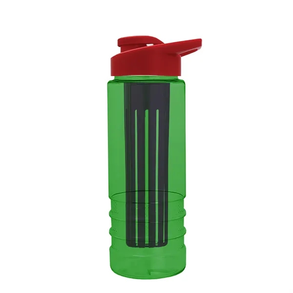 Salute Infuser - 24 oz. Bottle with Drink-Thru Lid... from ASI 40480 Koozie Group