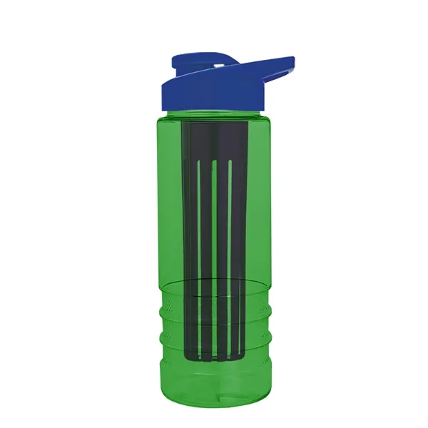 Salute Infuser - 24 oz. Bottle with Drink-Thru Lid... from ASI 40480 Koozie Group