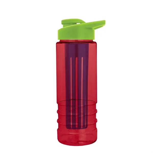 Salute Infuser - 24 oz. Bottle with Drink-Thru Lid... from ASI 40480 Koozie Group