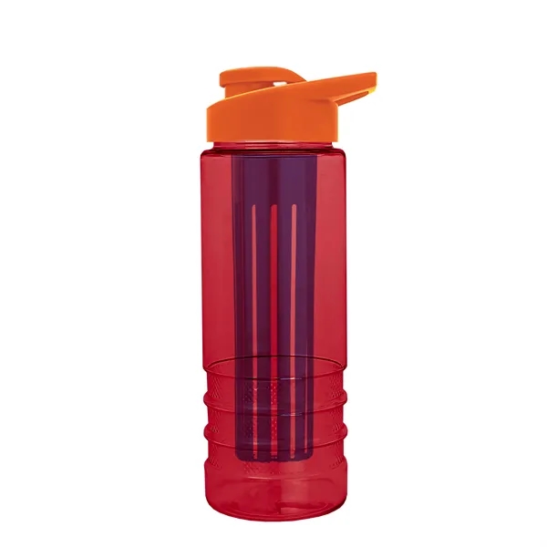 Salute Infuser - 24 oz. Bottle with Drink-Thru Lid... from ASI 40480 Koozie Group