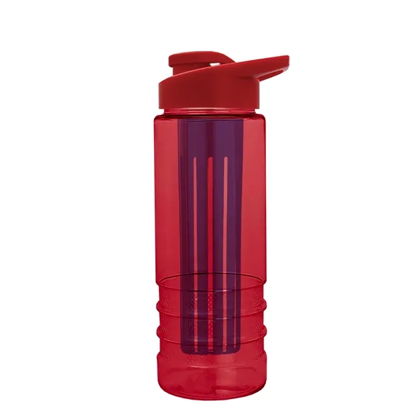 Salute Infuser - 24 oz. Bottle with Drink-Thru Lid... from ASI 40480 Koozie Group