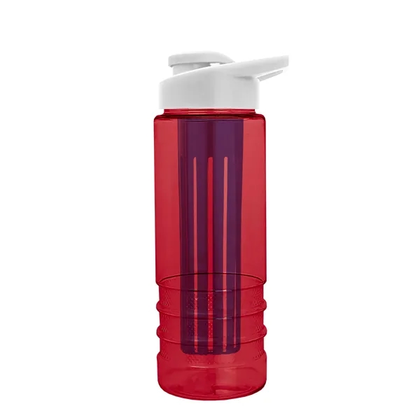 Salute Infuser - 24 oz. Bottle with Drink-Thru Lid... from ASI 40480 Koozie Group